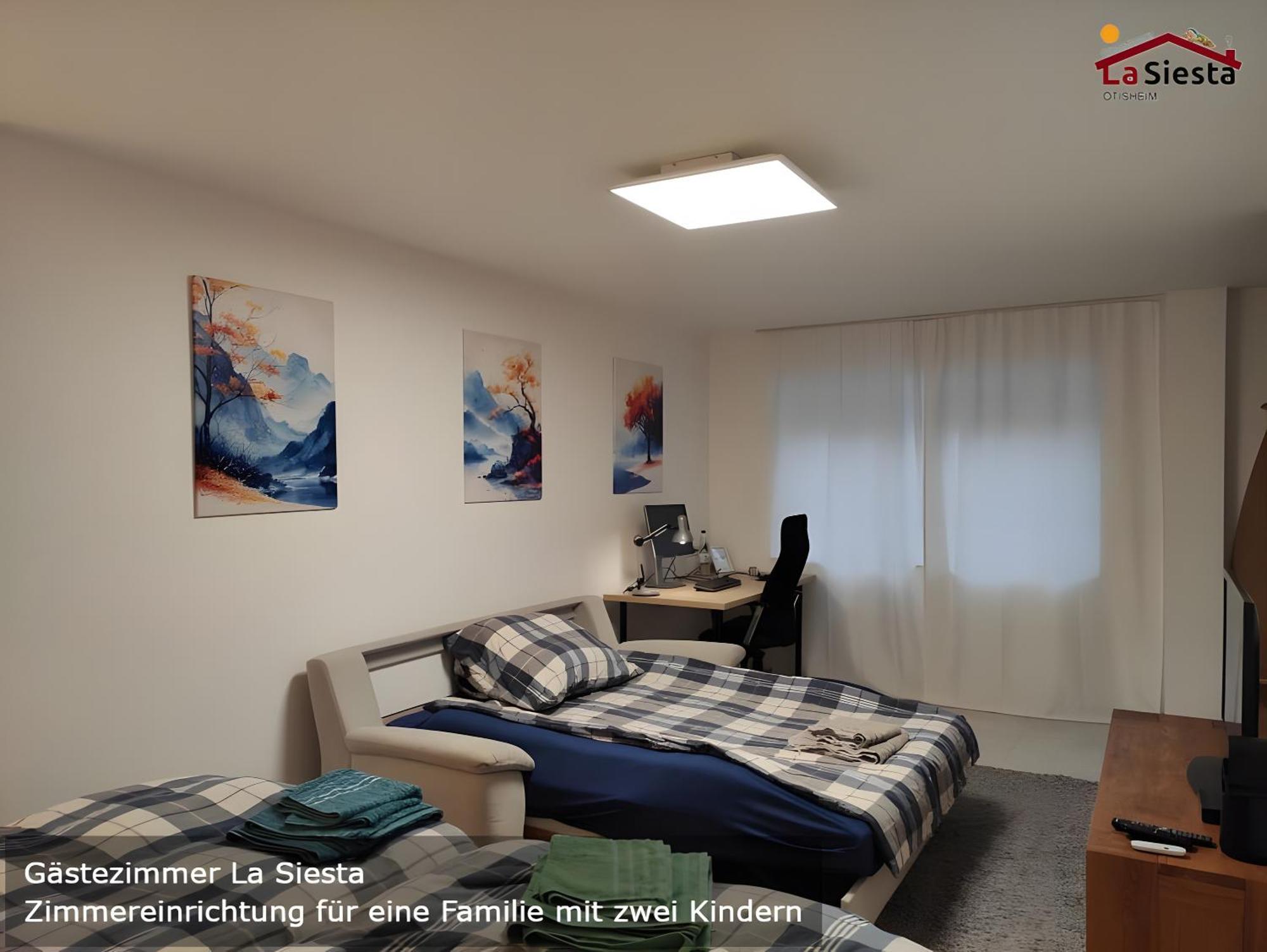 Gaestezimmer La Siesta Ötisheim Exterior foto