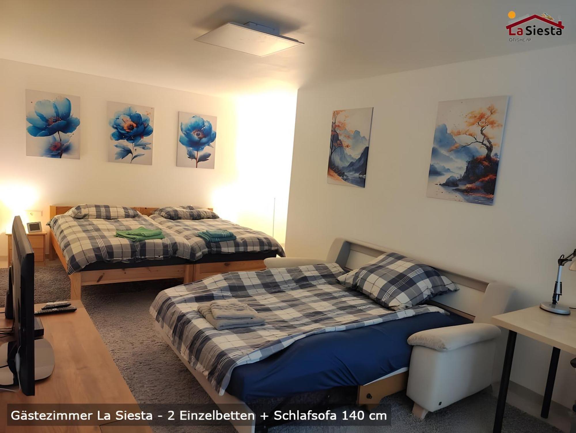 Gaestezimmer La Siesta Ötisheim Exterior foto